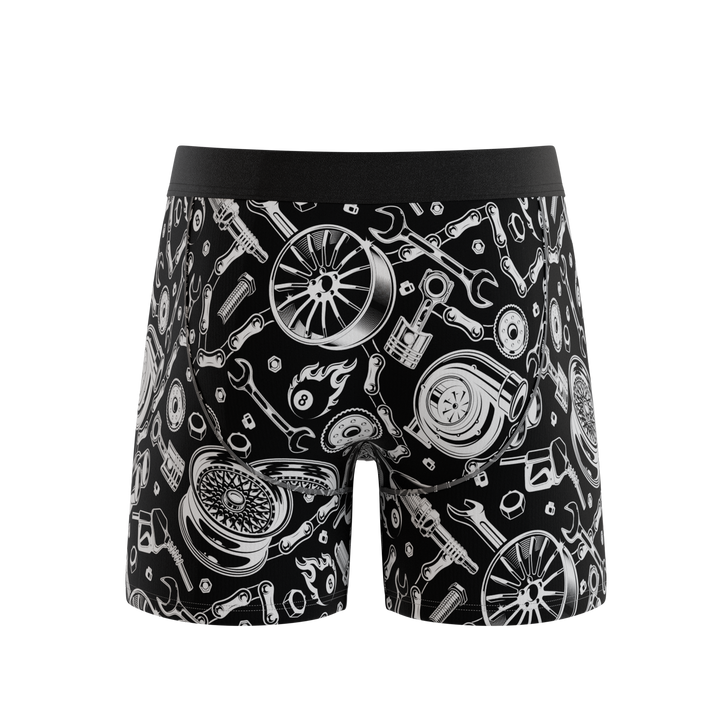 The Gear Head | Stick Shift Ball Hammock® Pouch Underwear With Fly