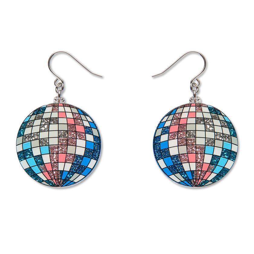 Saturday Night Fever Drop Earrings by Erstwilder