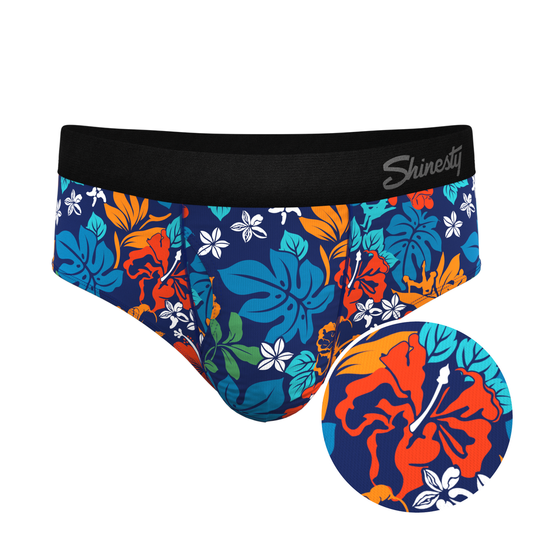 The Get Lei'd | Naughty Tropical Ball Hammock® Pouch Underwear Briefs
