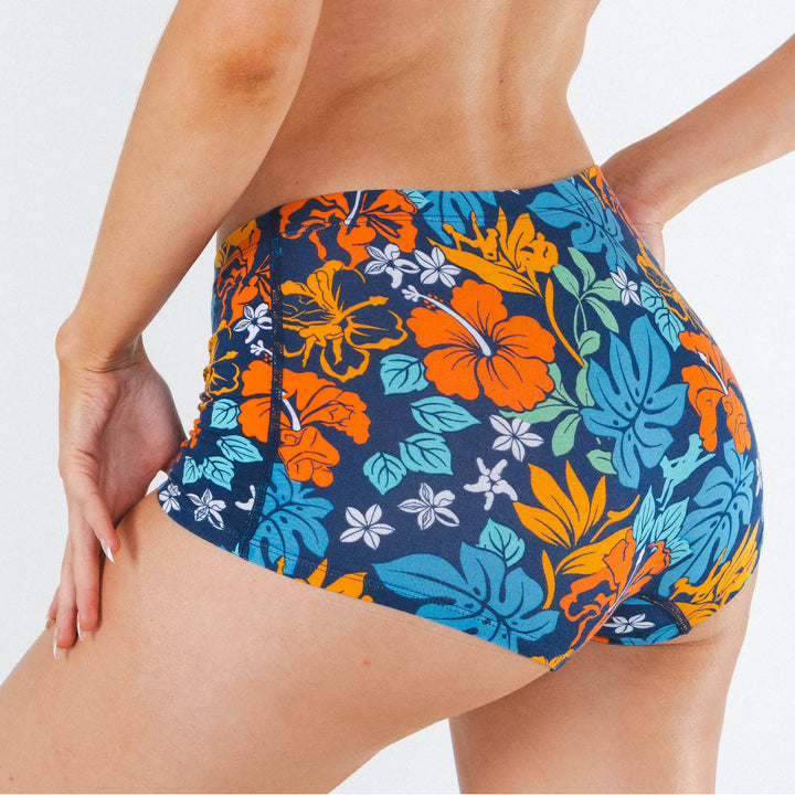 The Get Lei'd | Naughty Tropical Modal Boyshort Underwear