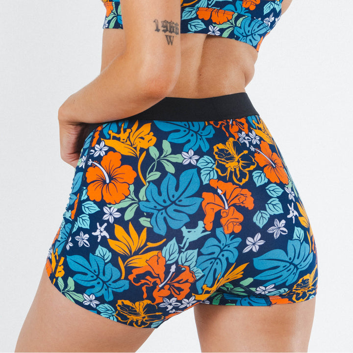 The Get Lei'd | Naughty Tropical Women’s Boxers