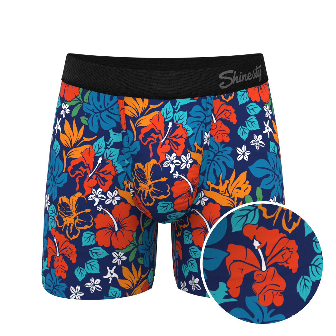 The Get Lei'd | Naughty Tropical Ball Hammock® Pouch Underwear