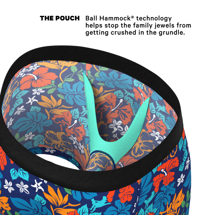 The Get Lei'd | Naughty Tropical Ball Hammock® Pouch Underwear