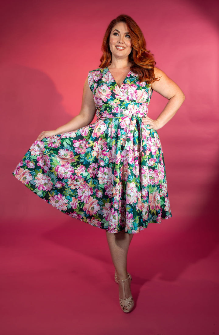 Milan Dress - Water Lily