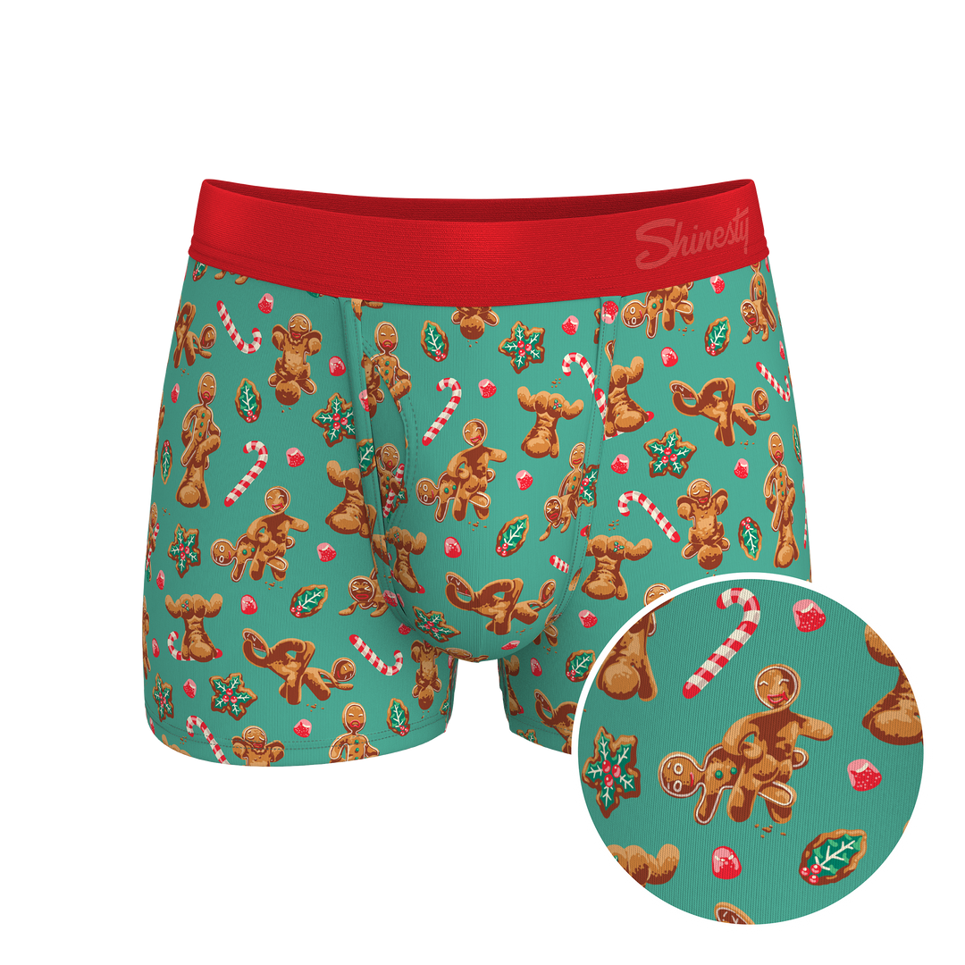 The Ginger Rail | Gingerbread Ball Hammock® Pouch Trunks Underwear