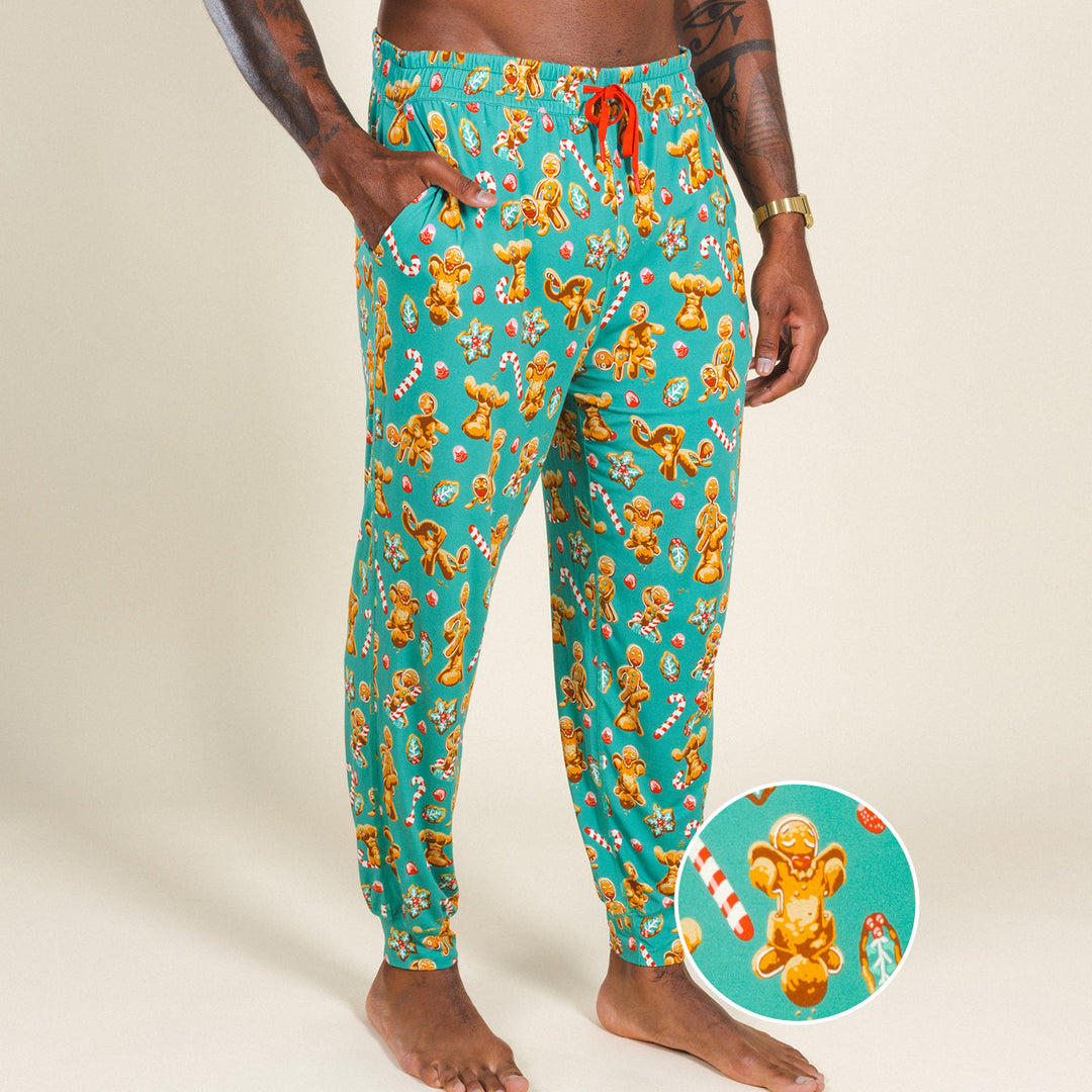 The Ginger Rail | Gingerbread SleepDeep™ Men’s Pajama Joggers