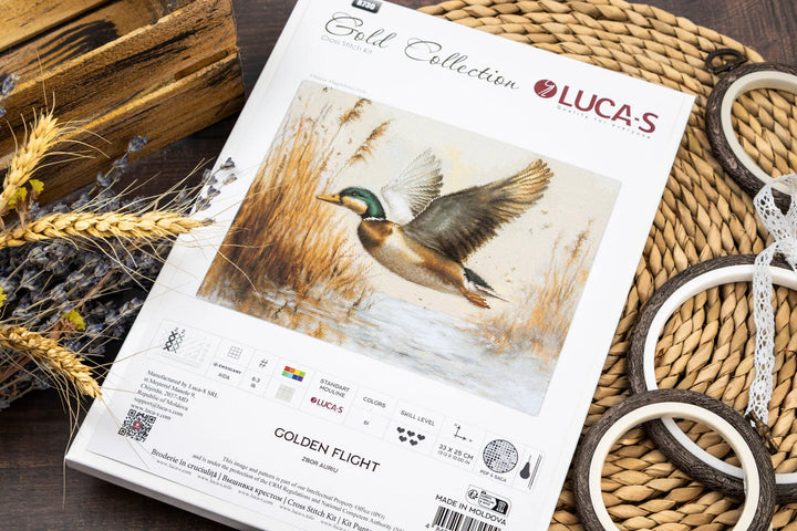 Golden Flight B730L Counted Cross-Stitch Kit