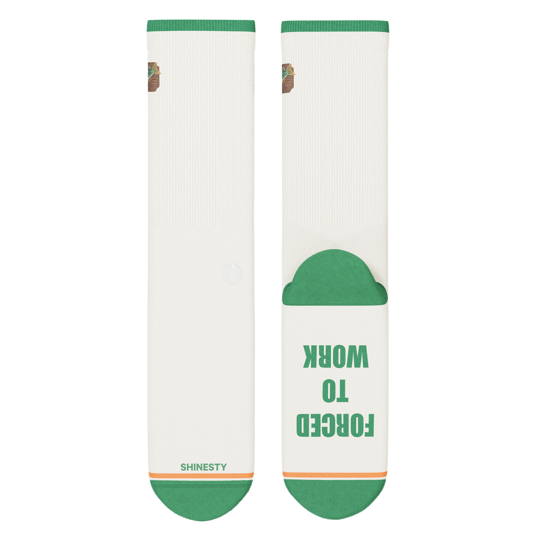 The Gone Fishing | Fishing Heel Hammock™ Crew Socks