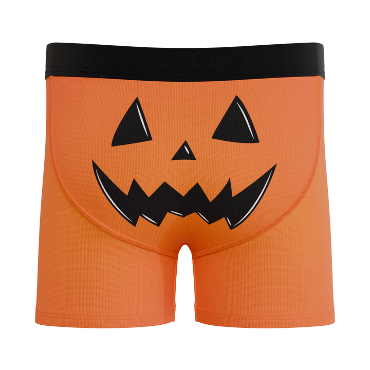 The Good Gourd | Jack O Lantern Boy's Boxer Briefs