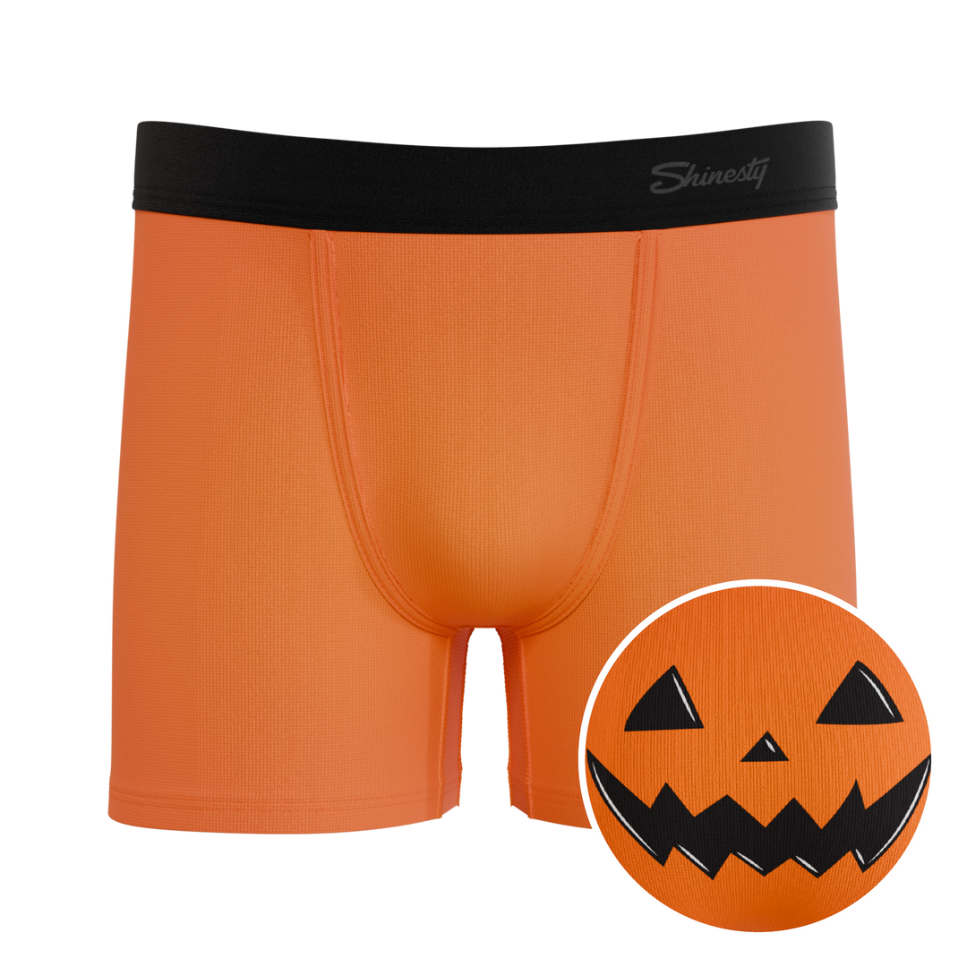 The Good Gourd | Jack O Lantern Boy's Boxer Briefs
