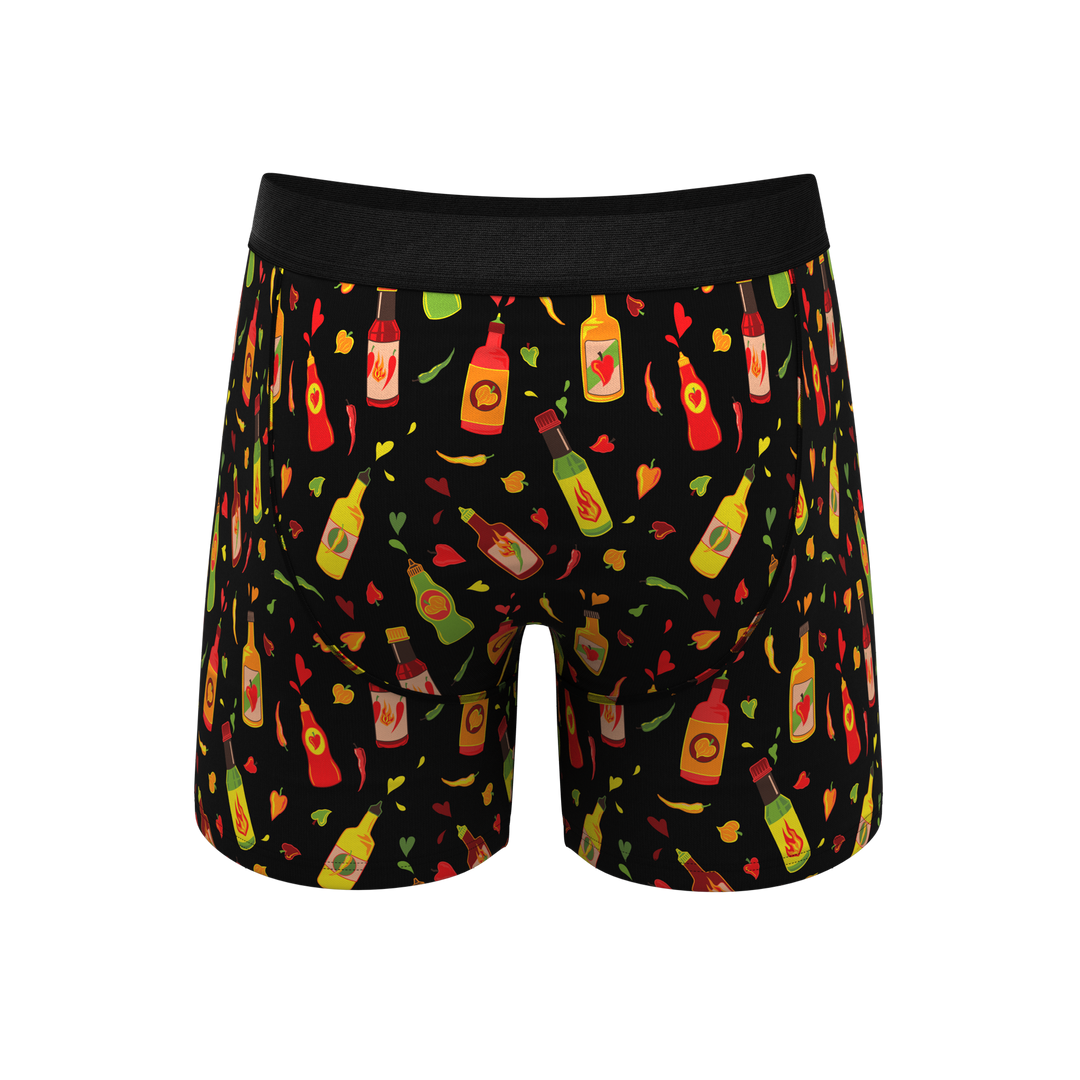 The Gotcha Sriracha | Hot Sauce Ball Hammock® Pouch Underwear