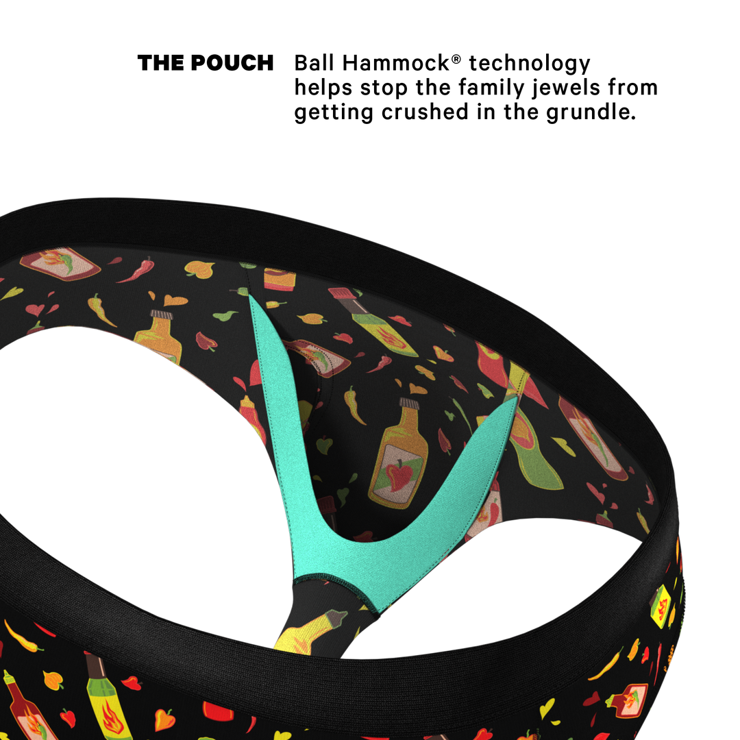 The Gotcha Sriracha | Hot Sauce Ball Hammock® Pouch Underwear Briefs