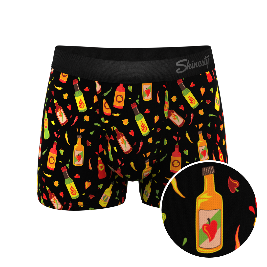 The Gotcha Sriracha | Hot Sauce Ball Hammock® Pouch Trunks Underwear