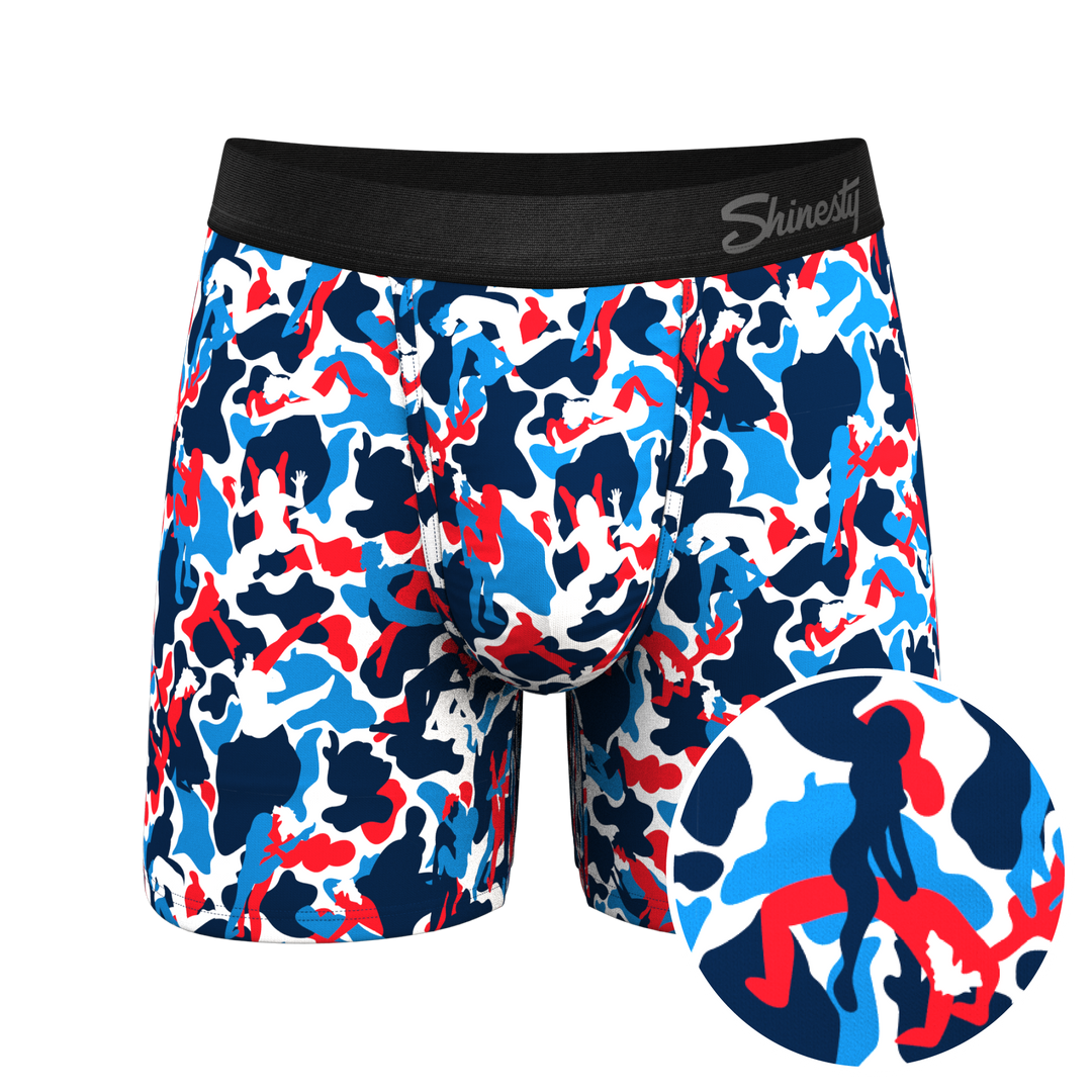 The Grand Finale | USA Camouflage Ball Hammock® Pouch Underwear
