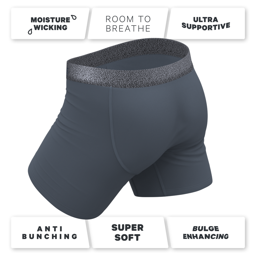 The Graphite | Tonal Grey Ball Hammock® Pouch Underwear