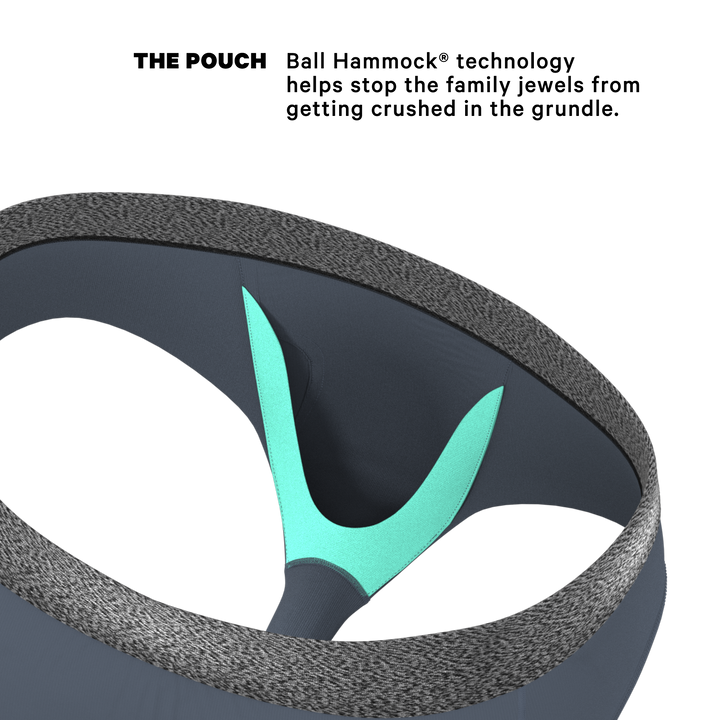 The Graphite | Tonal Grey Ball Hammock® Pouch Underwear Briefs