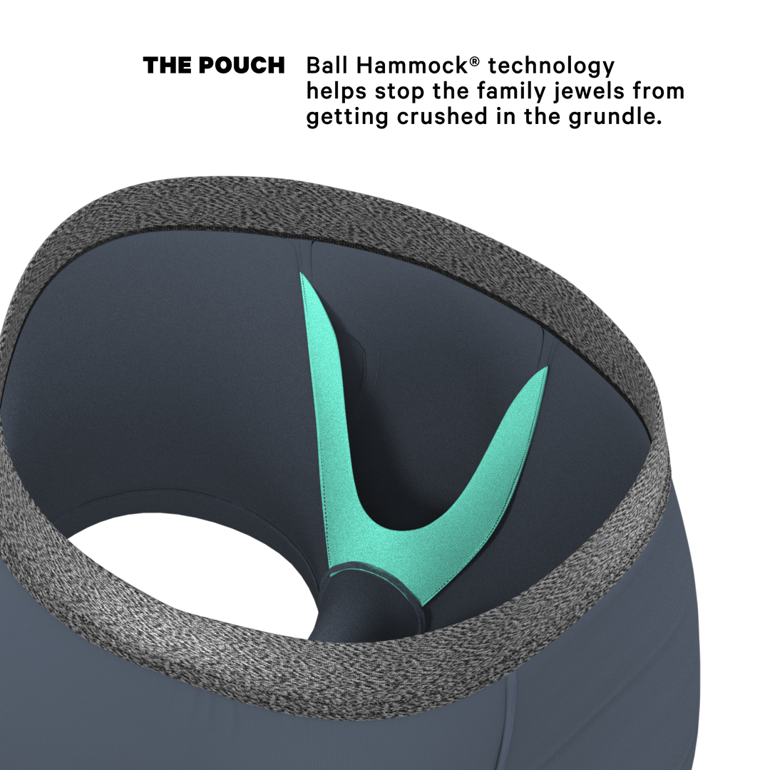 The Graphite | Tonal Grey Ball Hammock® Pouch Trunks Underwear