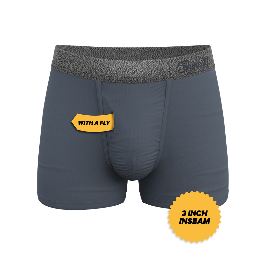The Graphite | Tonal Grey Ball Hammock® Pouch Trunks Underwear