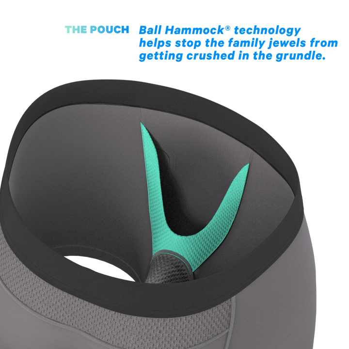 The Gray Wolf | Gray Tonal paradICE™ Cooling Ball Hammock® Underwear