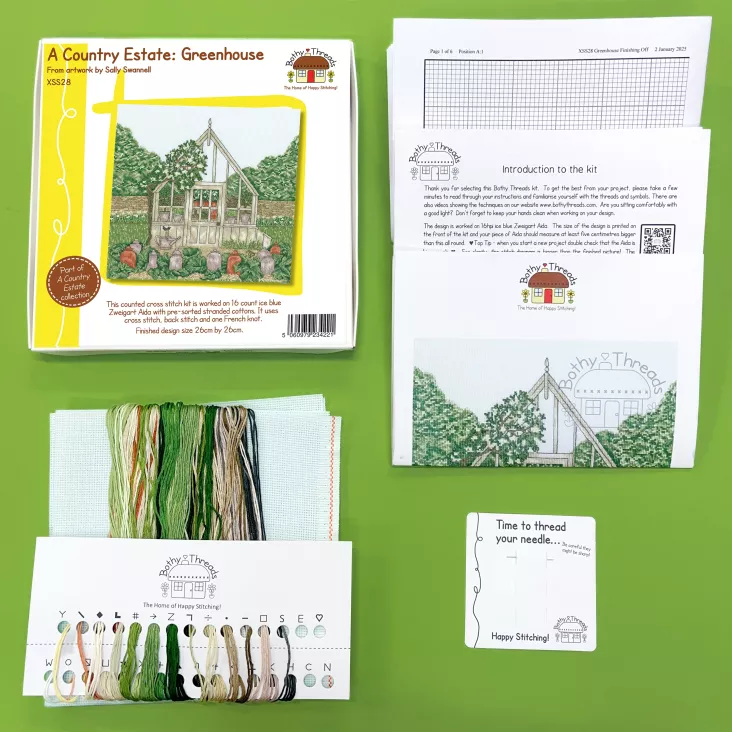 Greenhouse XSS28 Counted Cross Stitch Kit