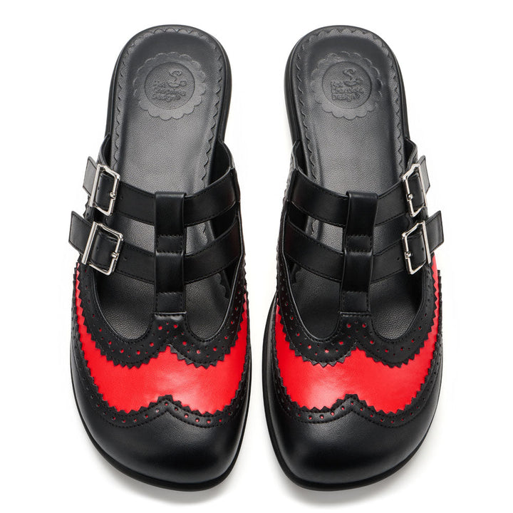 Havana Red Women's Mary Jane Clogs