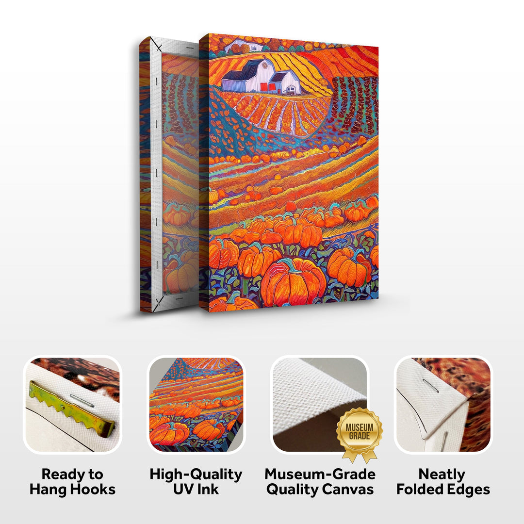 Canvas Print: "Harvest Hues"