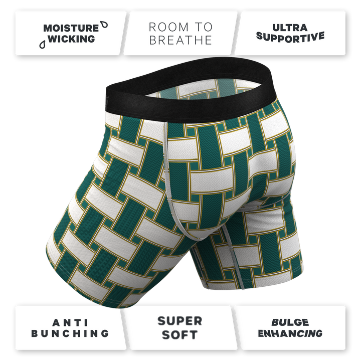 The Lawn Chair | Vintage Webbed Long Leg Ball Hammock® Pouch Underwear With Fly