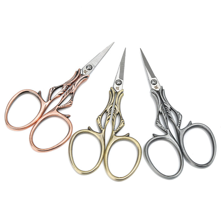 Craft Scissors for Felting & Embroidery Wizardi F07-M13-5-bronze