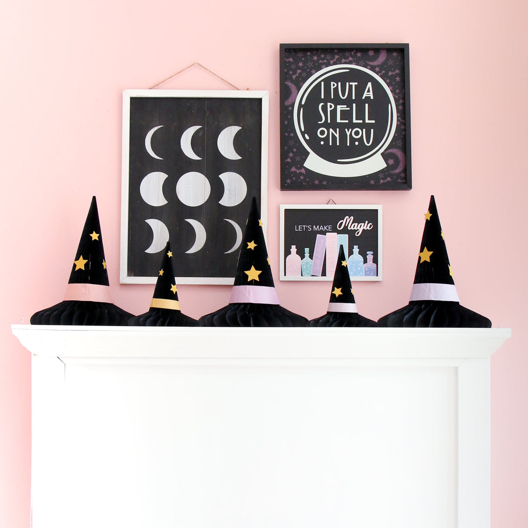 Honeycomb Witch Hats