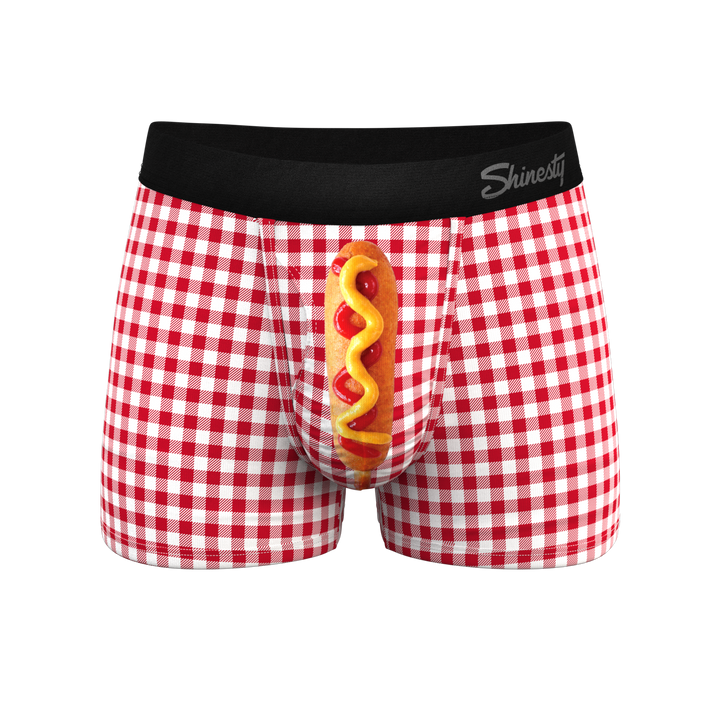 The Hot Diggity | Corn Dog Ball Hammock® Pouch Trunks Underwear