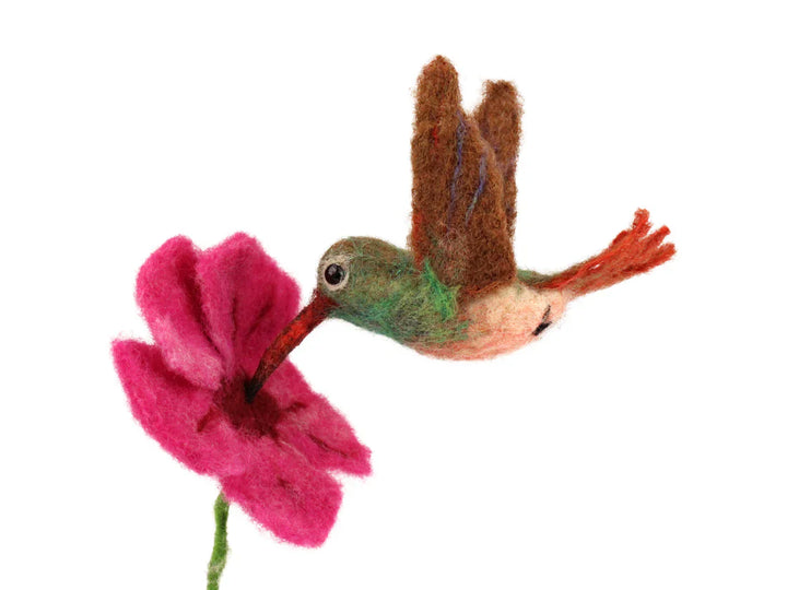 Felting Kit -  Hummingbird Needle Felting Kit
