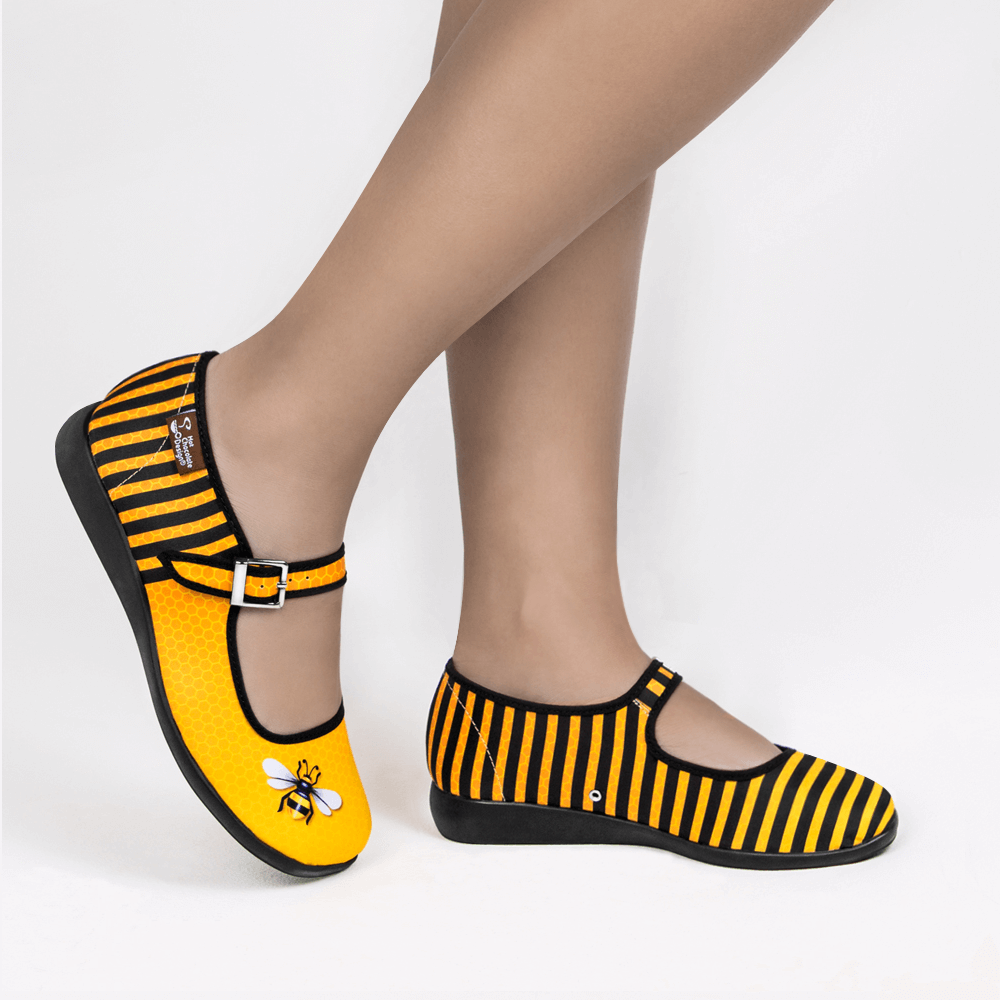 Honey Women's Mary Jane Flats