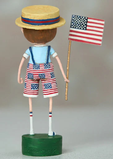Sammie's Stars & Stripes Patriotic Lori Mitchell Figurine SHIPS 2/26