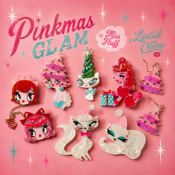 Pinkmas Glam Bundle by Miss Fluff x Lipstick & Chrome