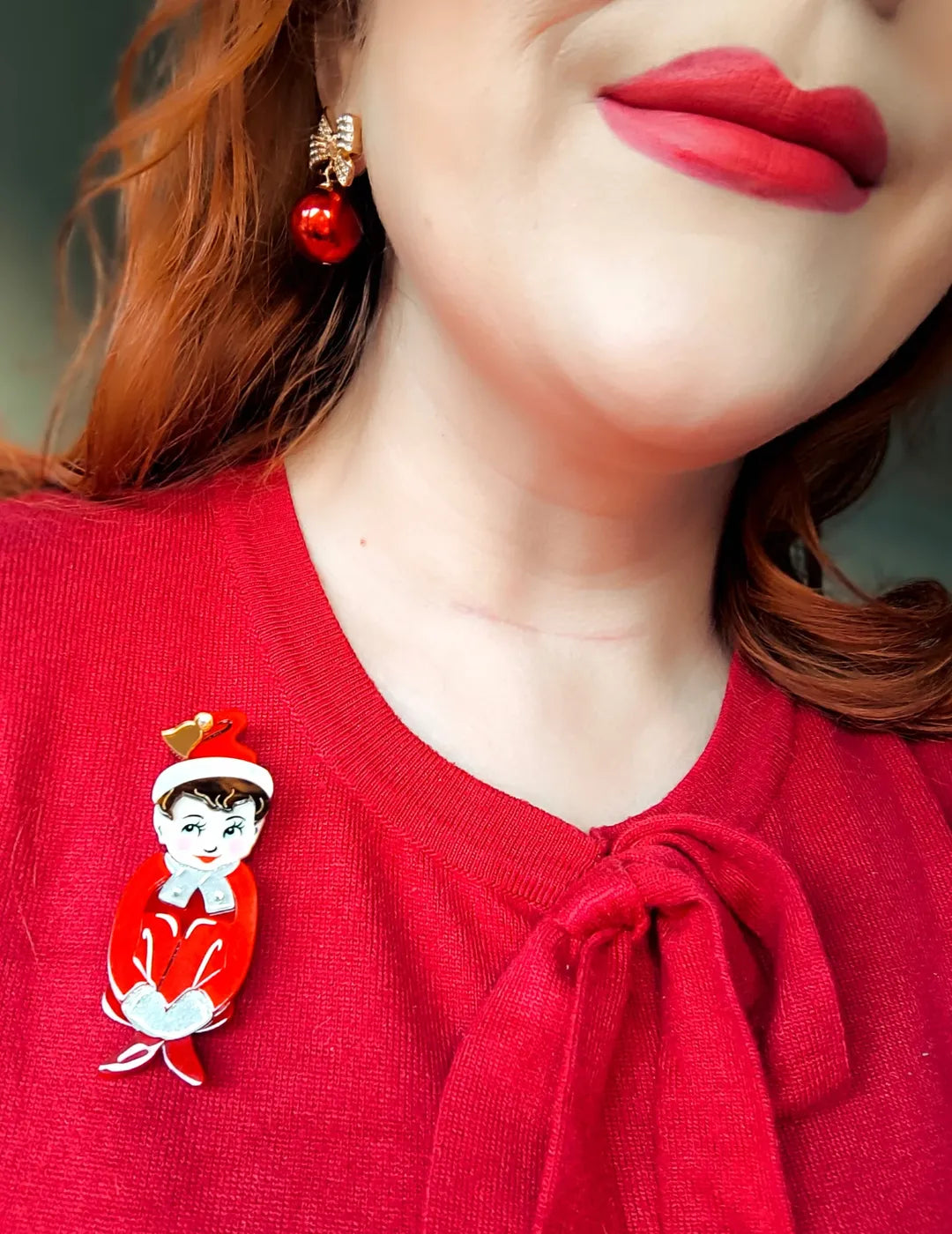 Merry Mischief Brooch by 50's Vintage Dame x Lipstick & Chrome
