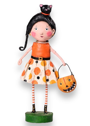Kit Kat Halloween Figurine by Lori Mitchell