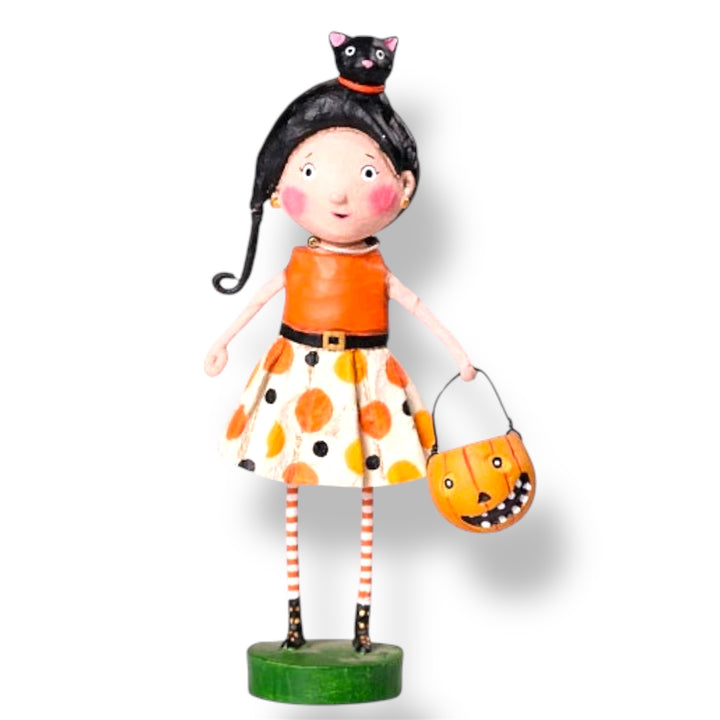 Kit Kat Halloween Figurine by Lori Mitchell