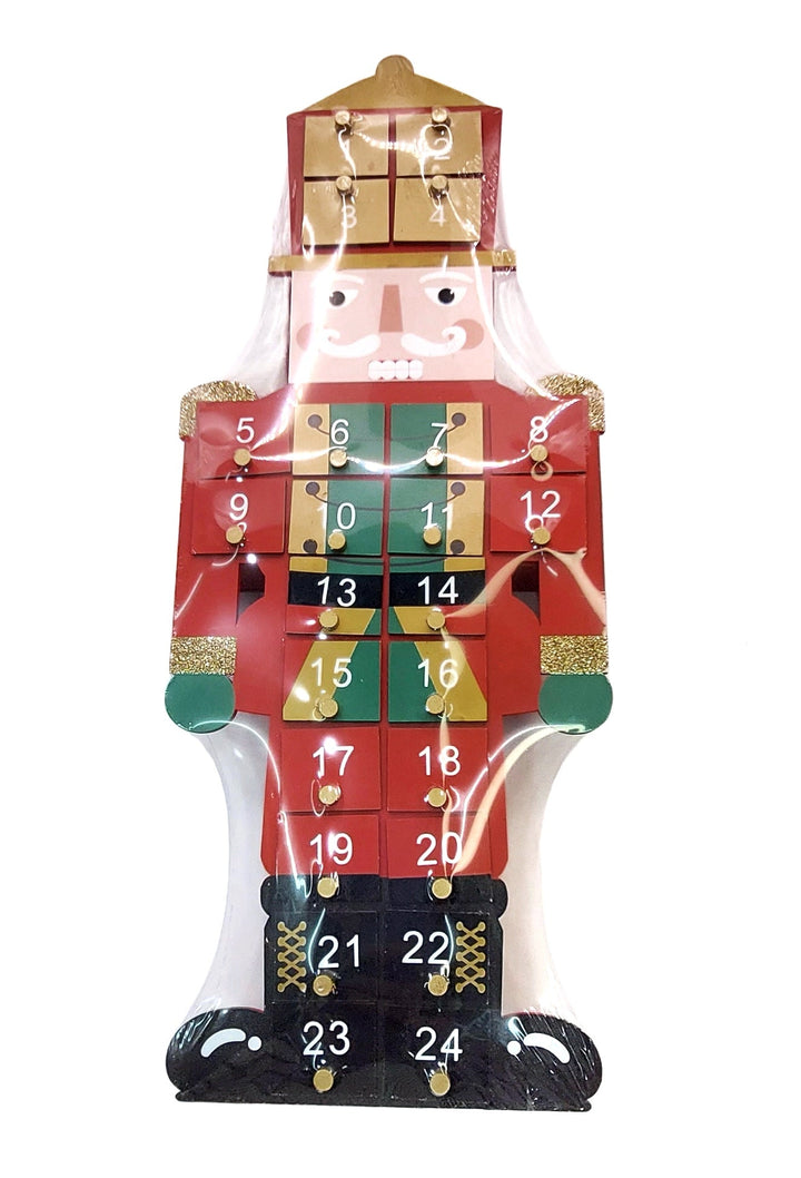 Wizardi Nutcracker Soldier Advent Calendar F07M14-1-RFRE21-CS