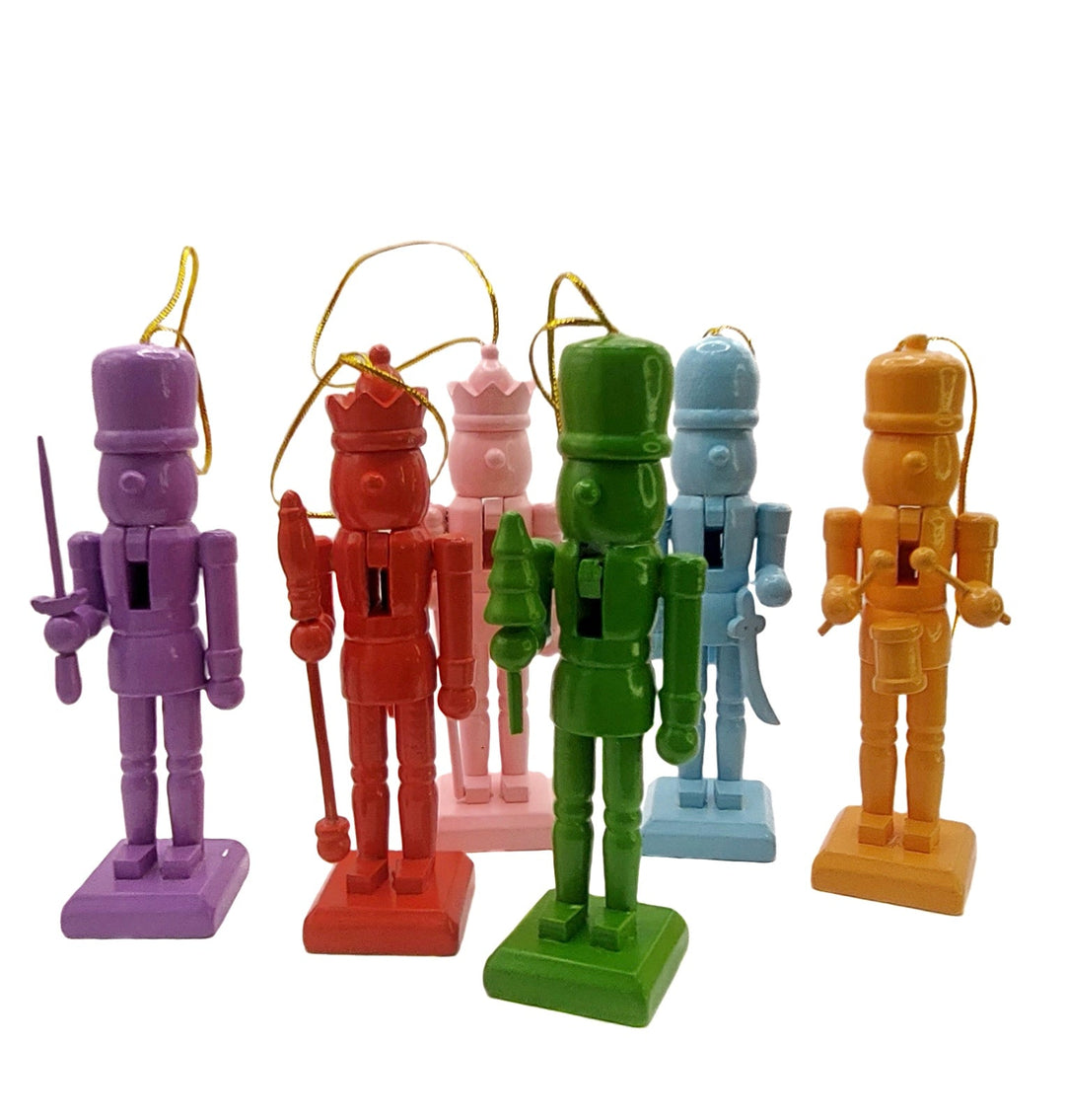 Christmas Nutcracker Set. Wizardi Classic Wooden Festive Decoration F07M14-11-N01616