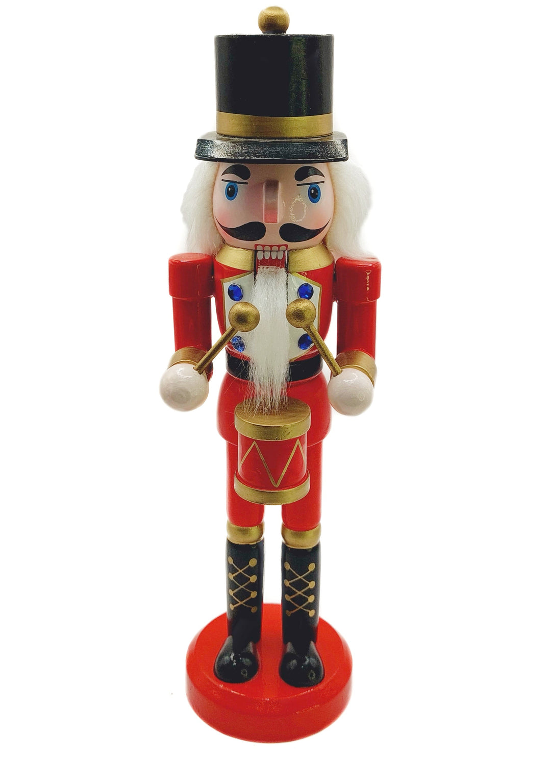 Wooden Regal Drummer Nutcracker Wizardi F07M6-13A