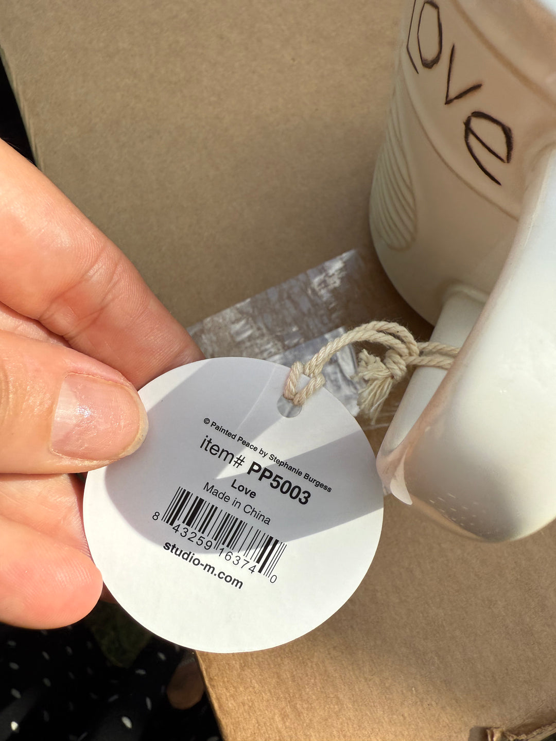 SET OF 2 Great Mugs from Painted Peace