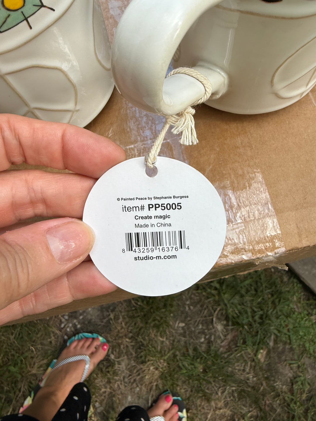 SET OF 2 Great Mugs from Painted Peace