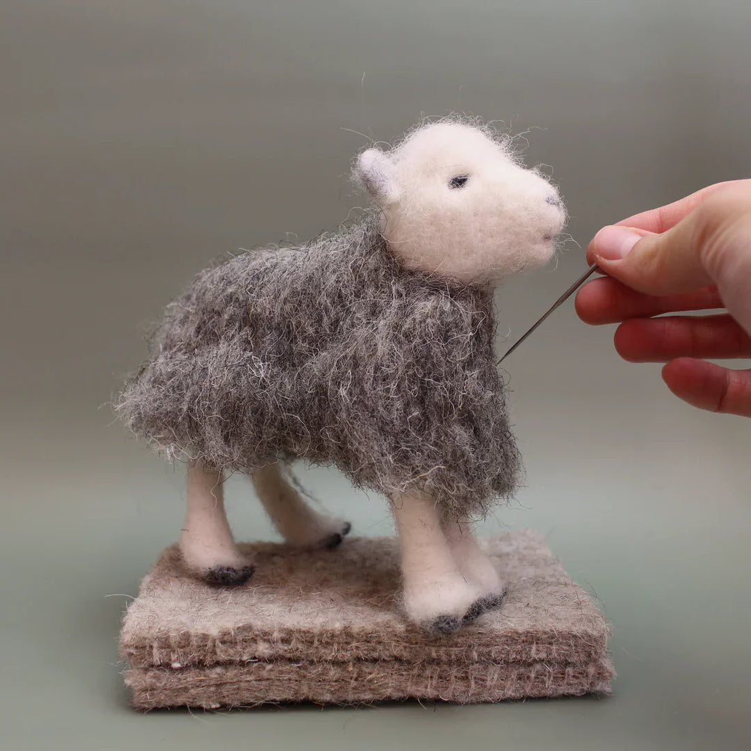 Herdwick Sheep Needle Felting Kit by The Makerss KT-HerdwickSheep-Complete