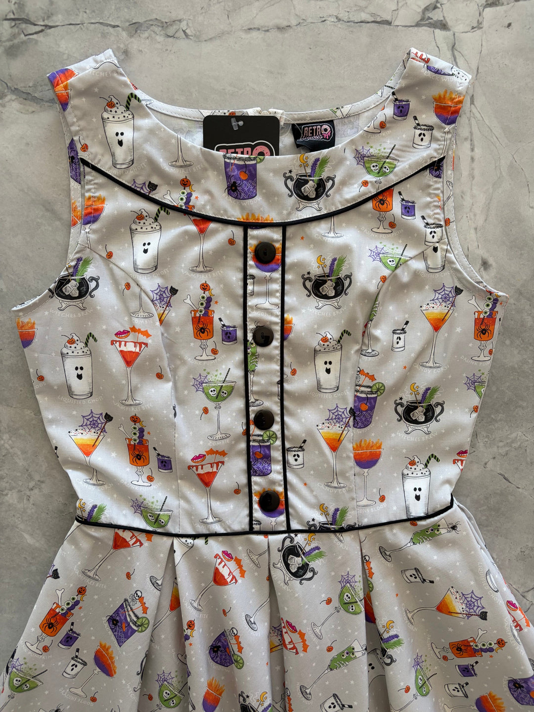 Elizabeth Dress in Witches Brew