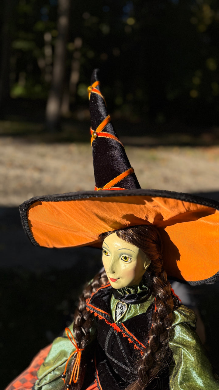 Lucinda Jinx Witch Doll 42" by Katherine's Collection