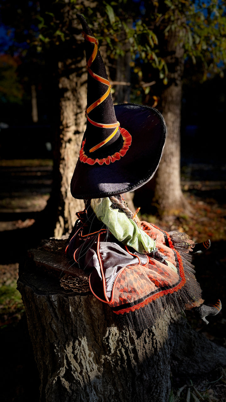 Lucinda Jinx Witch Doll 42" by Katherine's Collection