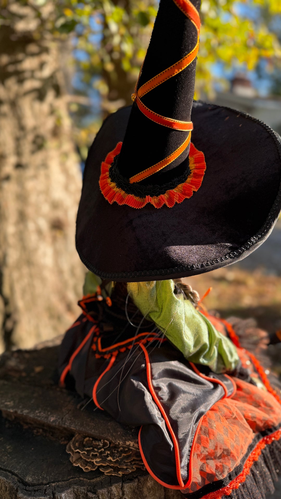 Lucinda Jinx Witch Doll 42" by Katherine's Collection