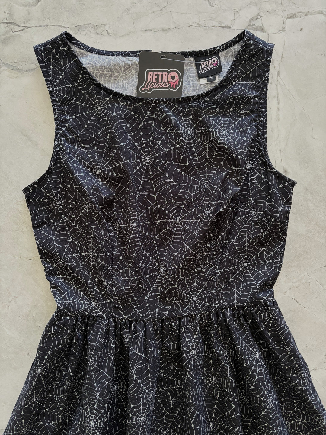 Spiderweb Midi Dress