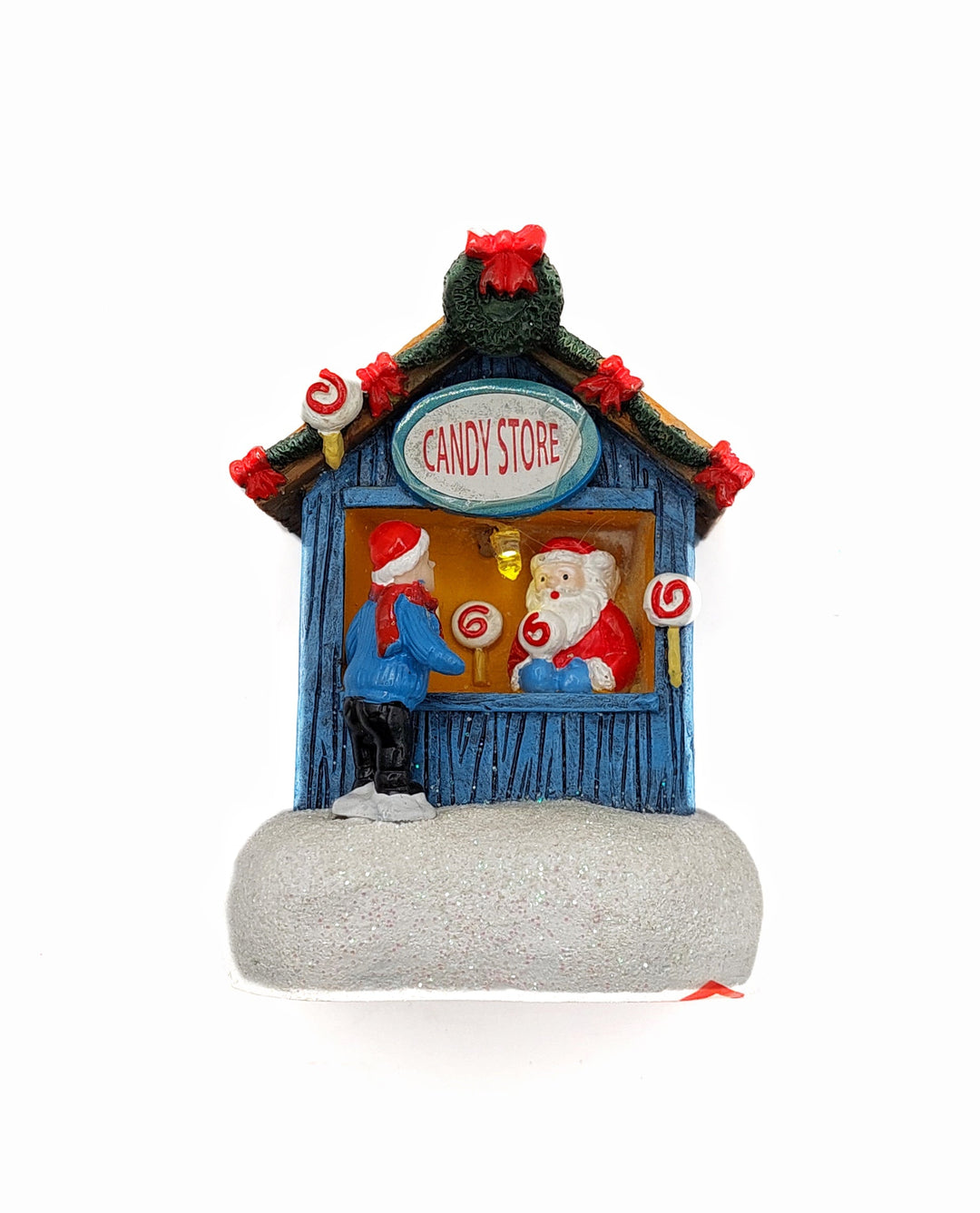 Holiday Candy Store. Christmas Village Decor Wizardi F07-N1-4-22758B