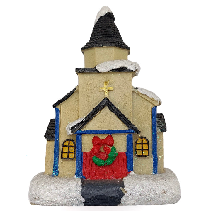 Church. Christmas Village by Wizardi F07-M1-5-1174C